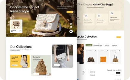 Landing Page E-commerce de Mode