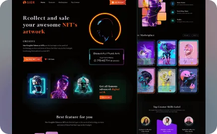 NFT Landing Page